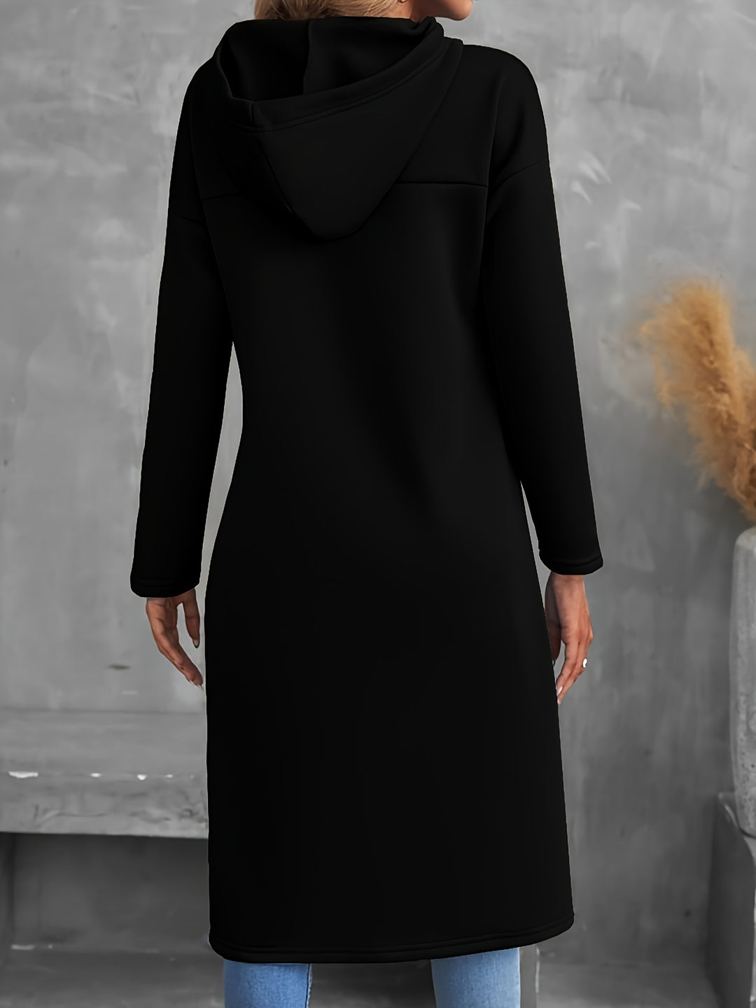 Gwendolyn | High-Low Drawstring Hoodie