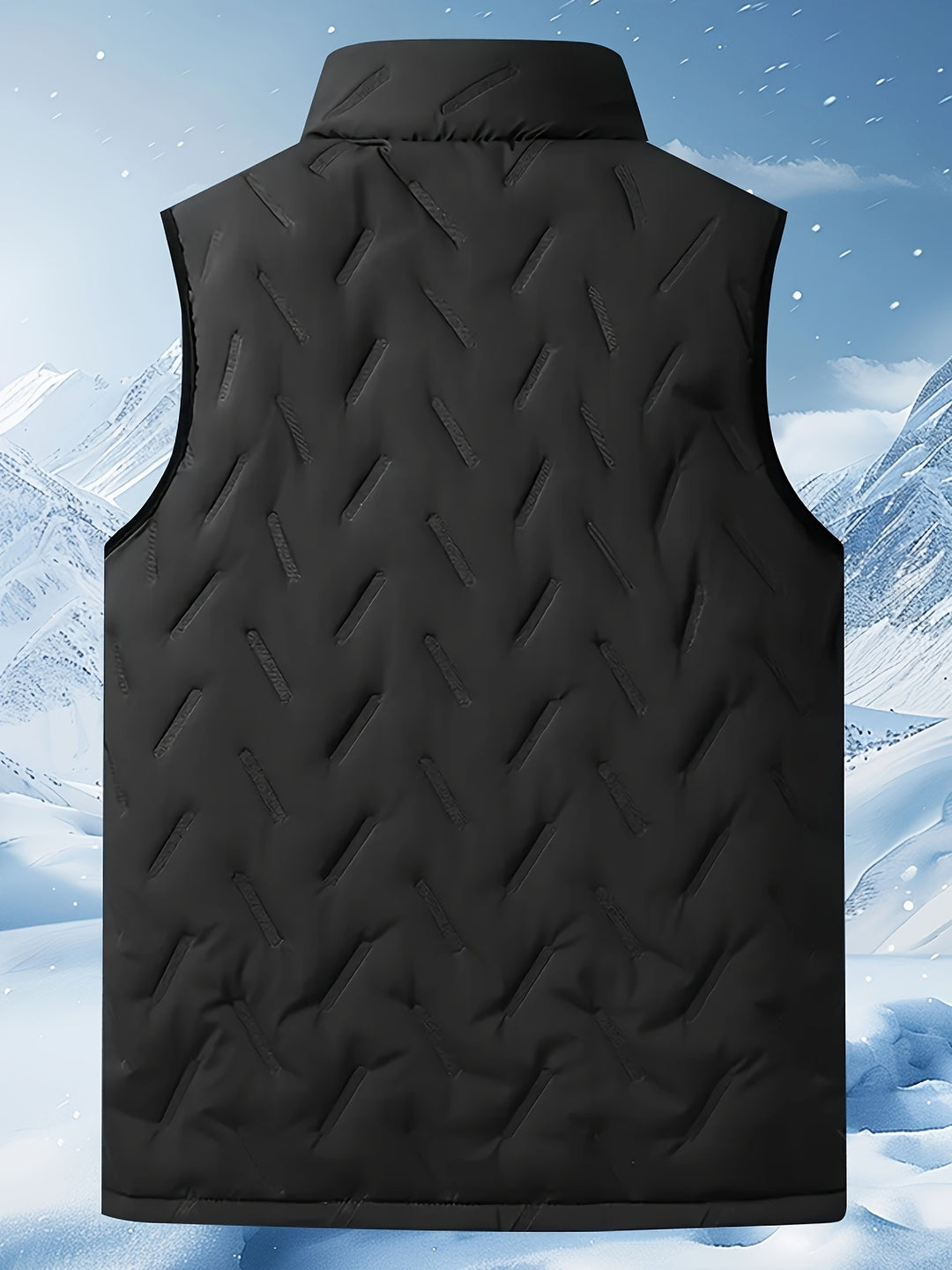 Reuben | Cozy Stand-Collar Vest