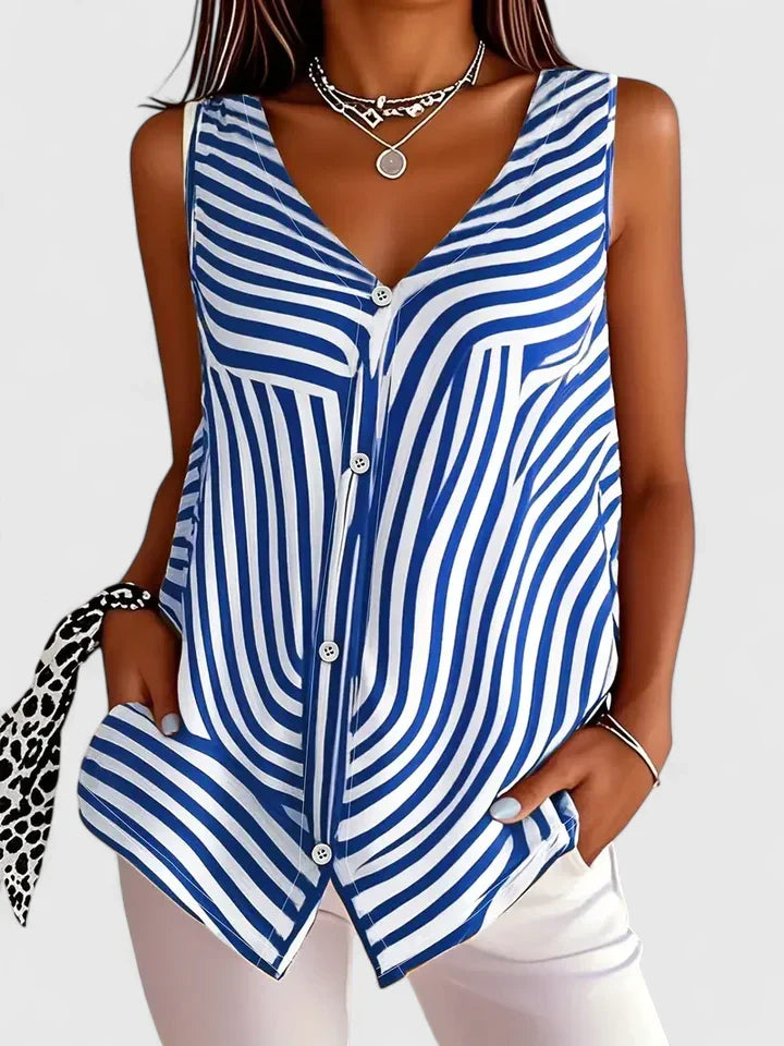 Juniper | Flowing Sleeveless Blouse