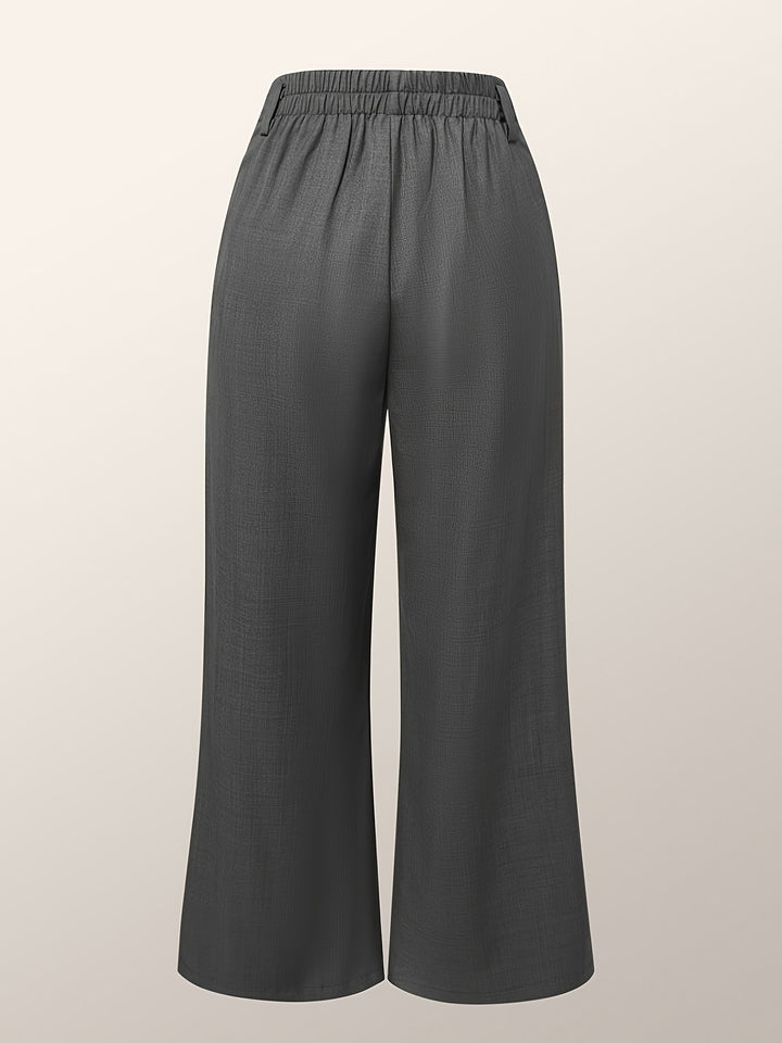 Leona | Wide-Leg Tailored Trousers