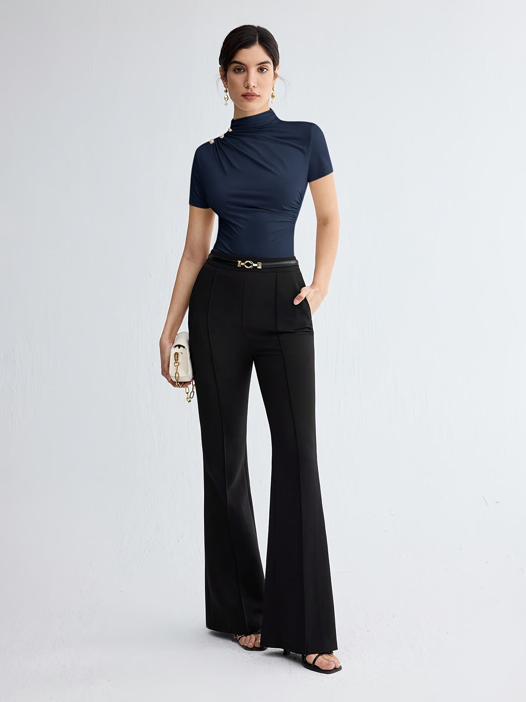 Larissa | Refined Mock-Neck Top