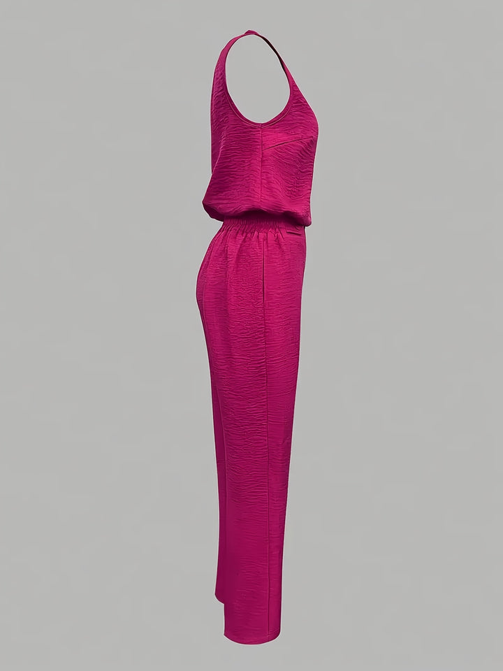 Rosanne | Refined Sleeveless Two-Piece Set