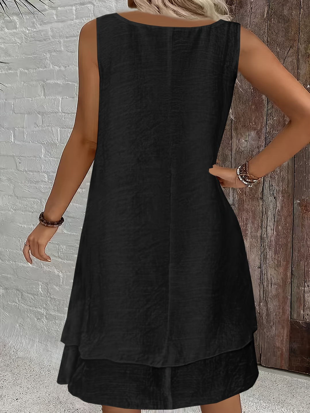 Adriana | Flowing Layered Beach Dress