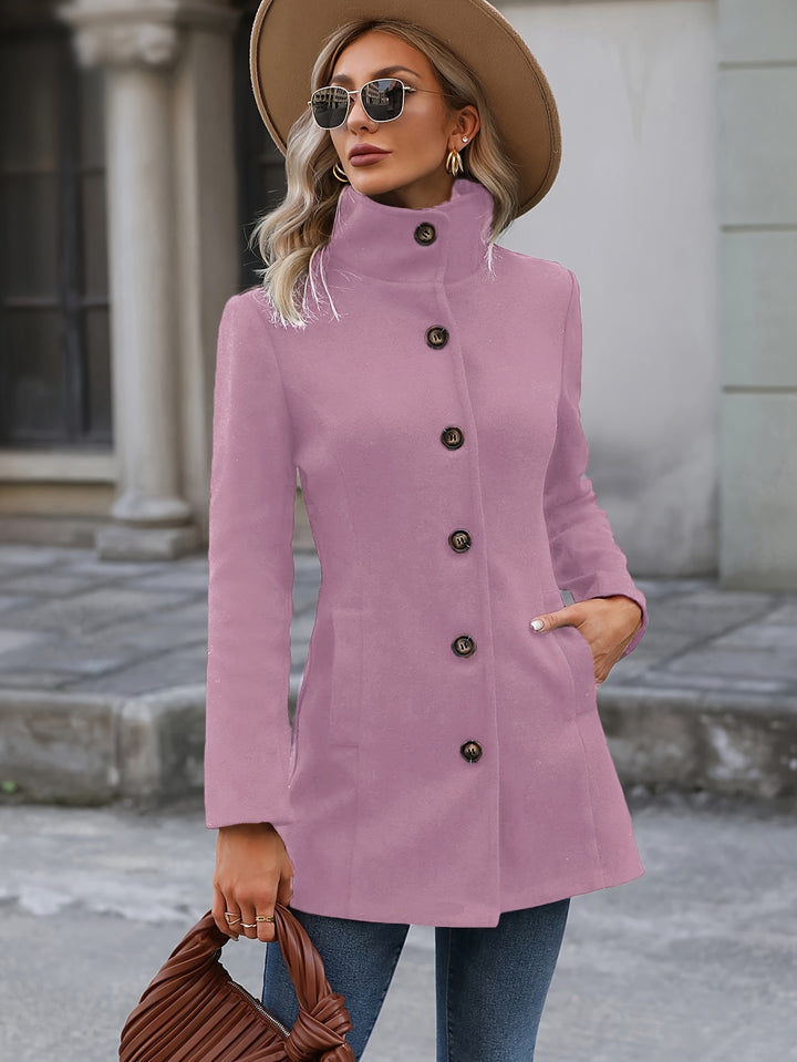 Vivian | Refined Stand-Collar Coat