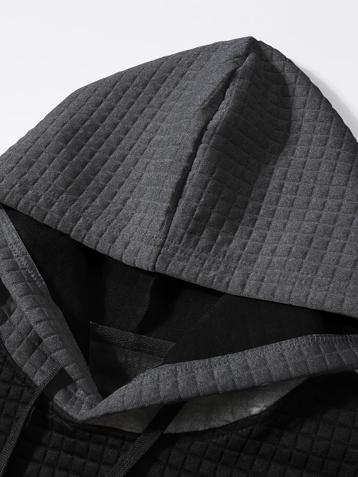 Braxton | Textured Pullover Hoodie
