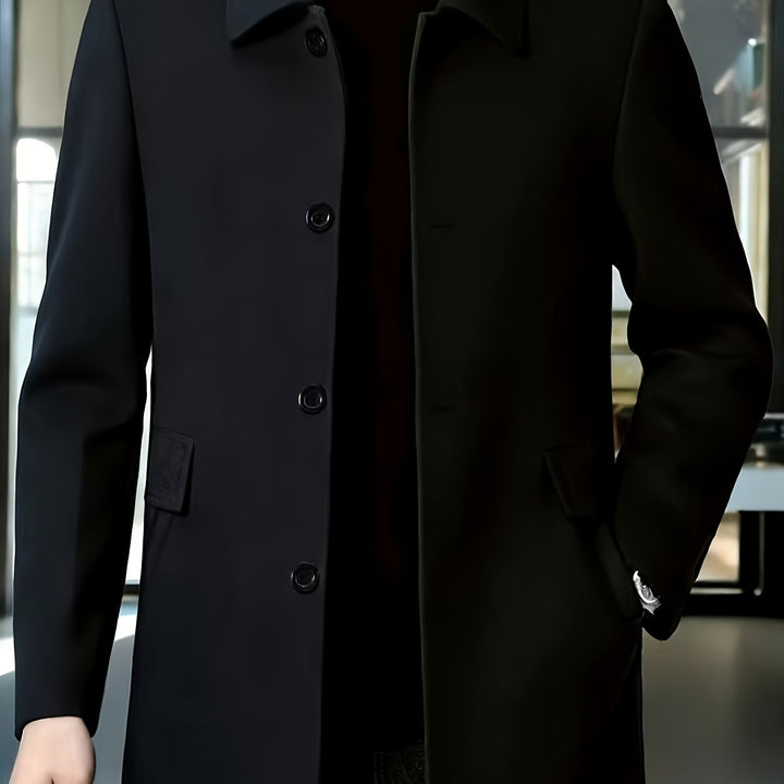 Anthony | Refined Single-Breasted Coat