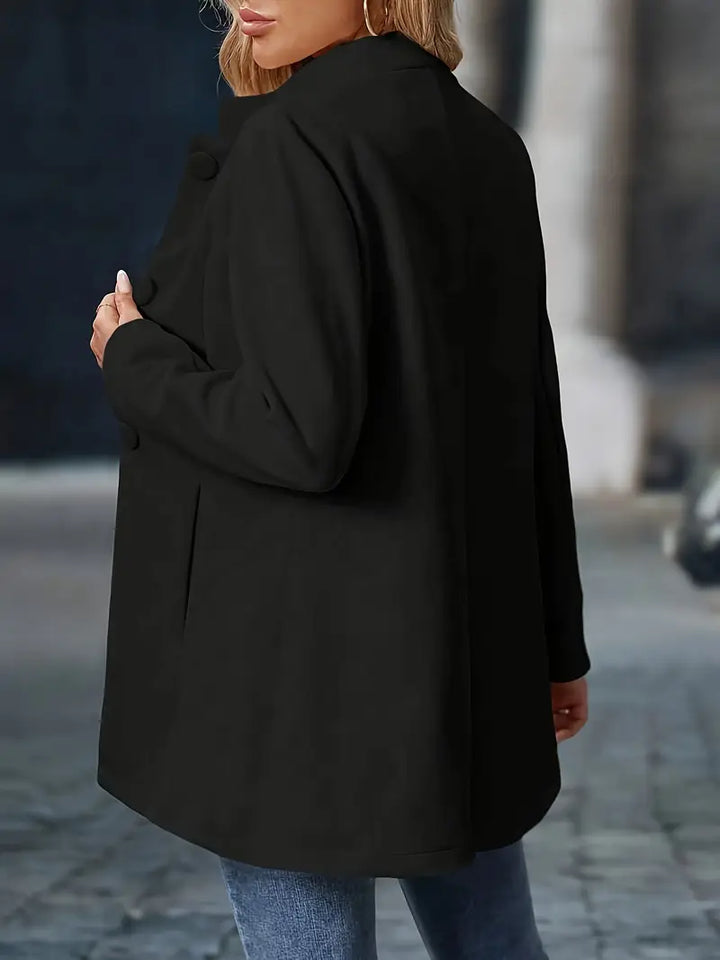 Camilla | Elegant Stand-Collar Coat