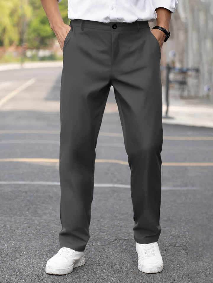 Emmett | Tailored Straight-Leg Trousers
