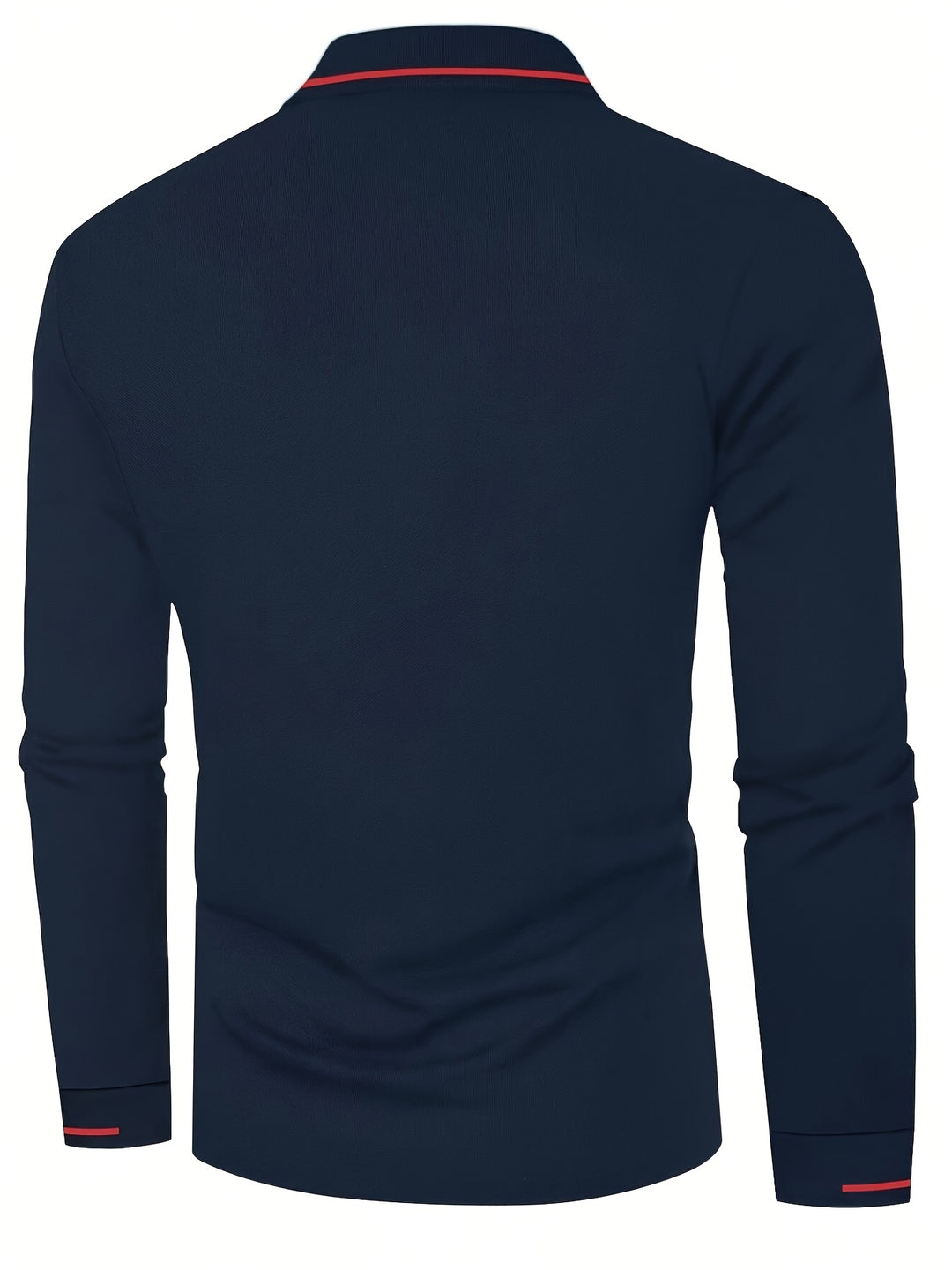 Emerson | Refined Long-Sleeve Polo Shirt