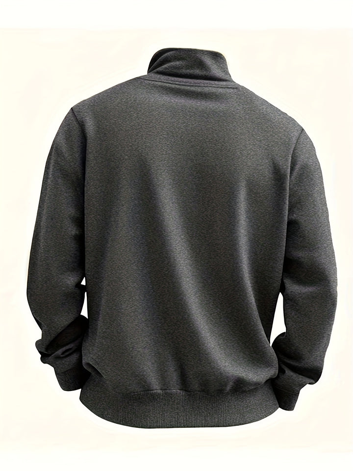 Donovan | Half-Zip Stand-Collar Pullover