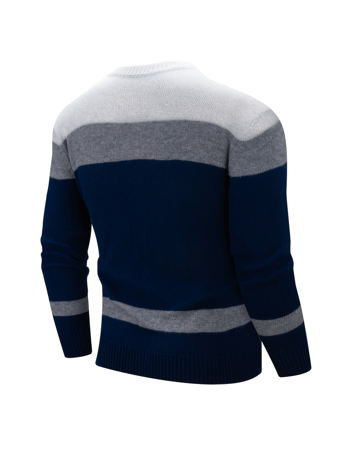 Rory | Colour-Block Cable Knit Sweater