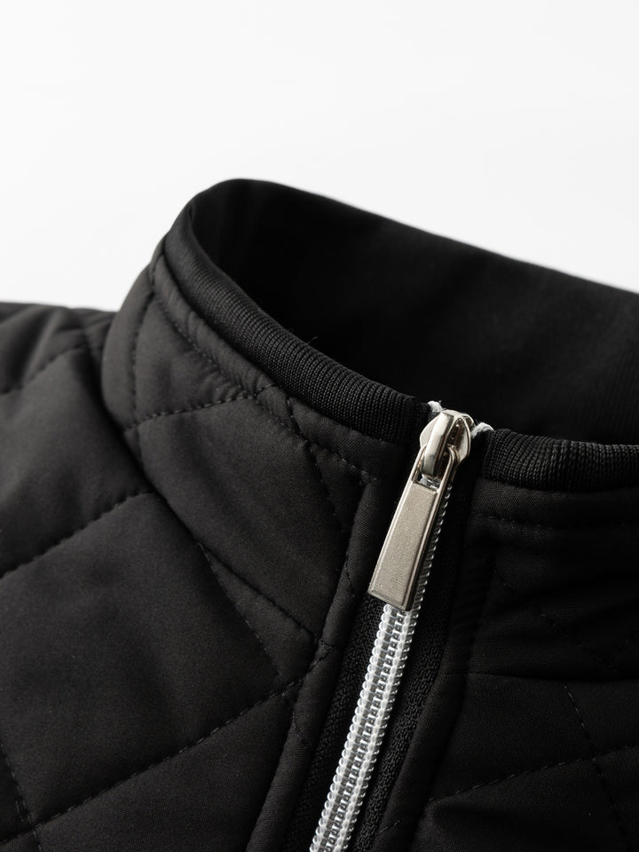Winston | Quilted Fleece-Lined Bomber Jacket