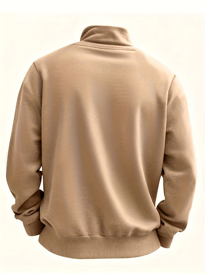 Donovan | Half-Zip Stand-Collar Pullover