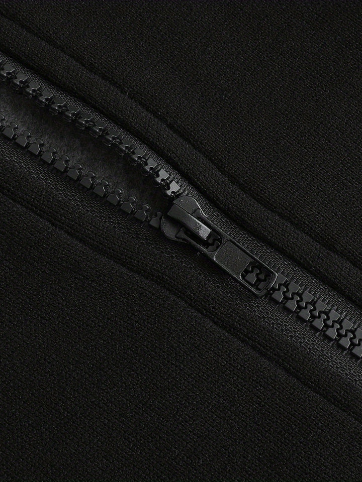 Carter | Color Block Zip-Up Hooded Jacket