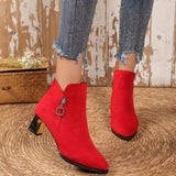 Marcella | Refined Block-Heel Ankle Boots