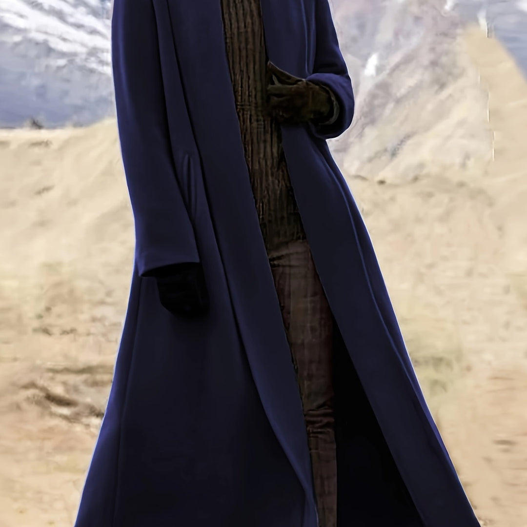 Tabitha | Floor-Length Draped Coat