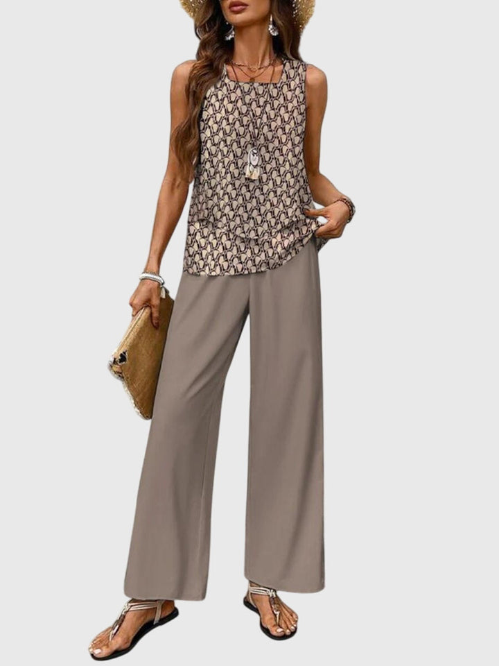 Brenda | Elegant Summer Two Piece Set