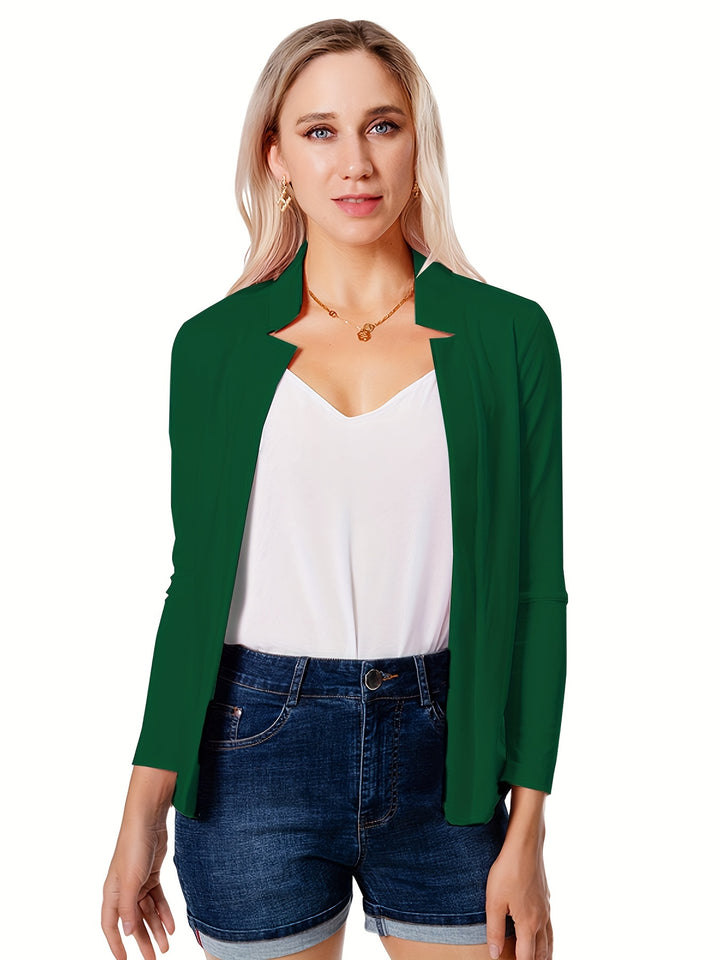 Yvonne | Open-Front Longline Jacket