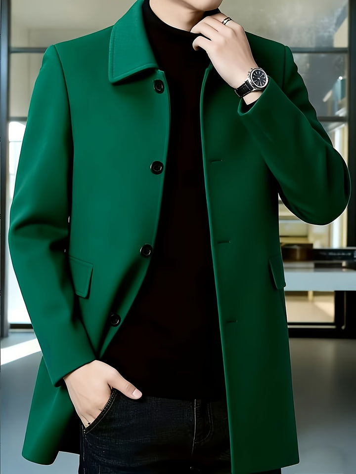 Anthony | Refined Single-Breasted Coat