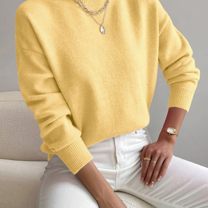 Annika | Refined Mock Neck Sweater