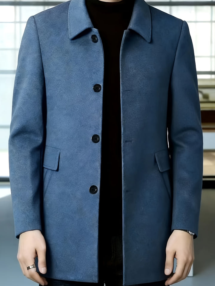 Anthony | Refined Single-Breasted Coat