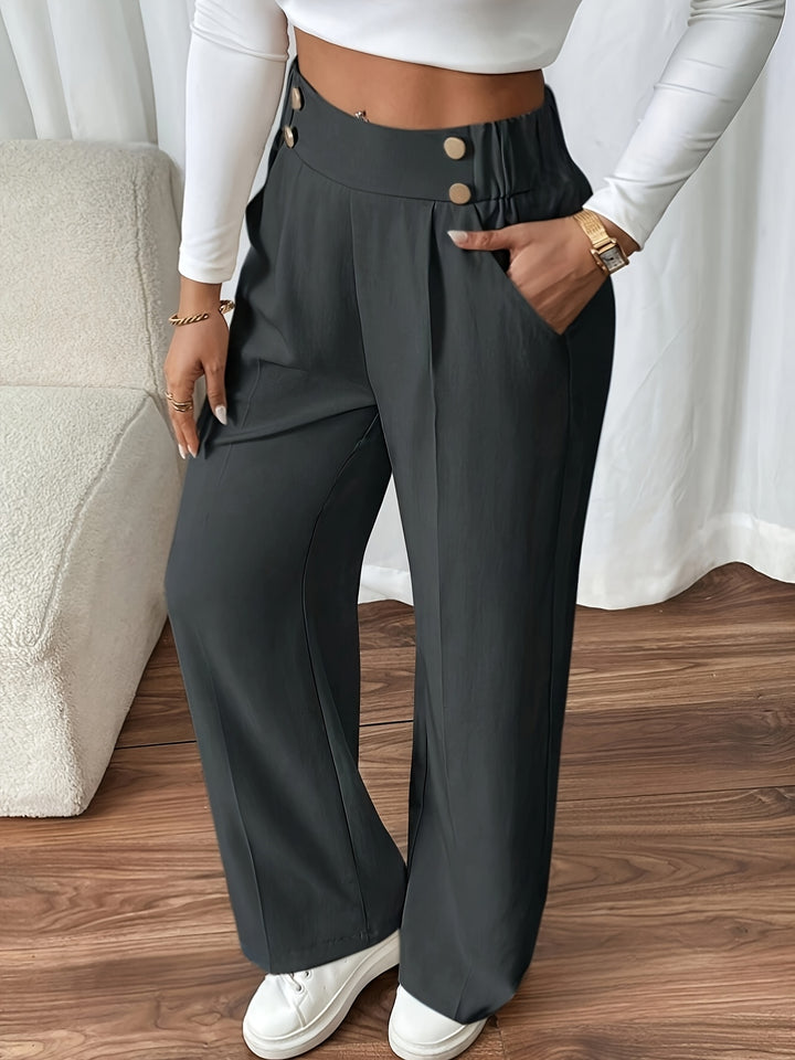Nadine | Tailored Straight-Leg Trousers