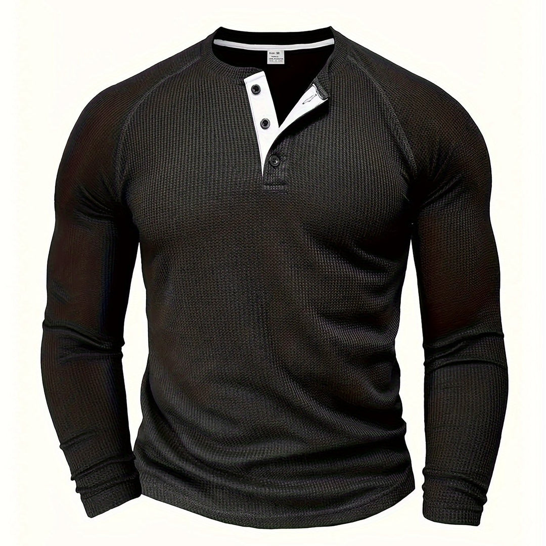 Jasper | Classic Button-Placket Henley