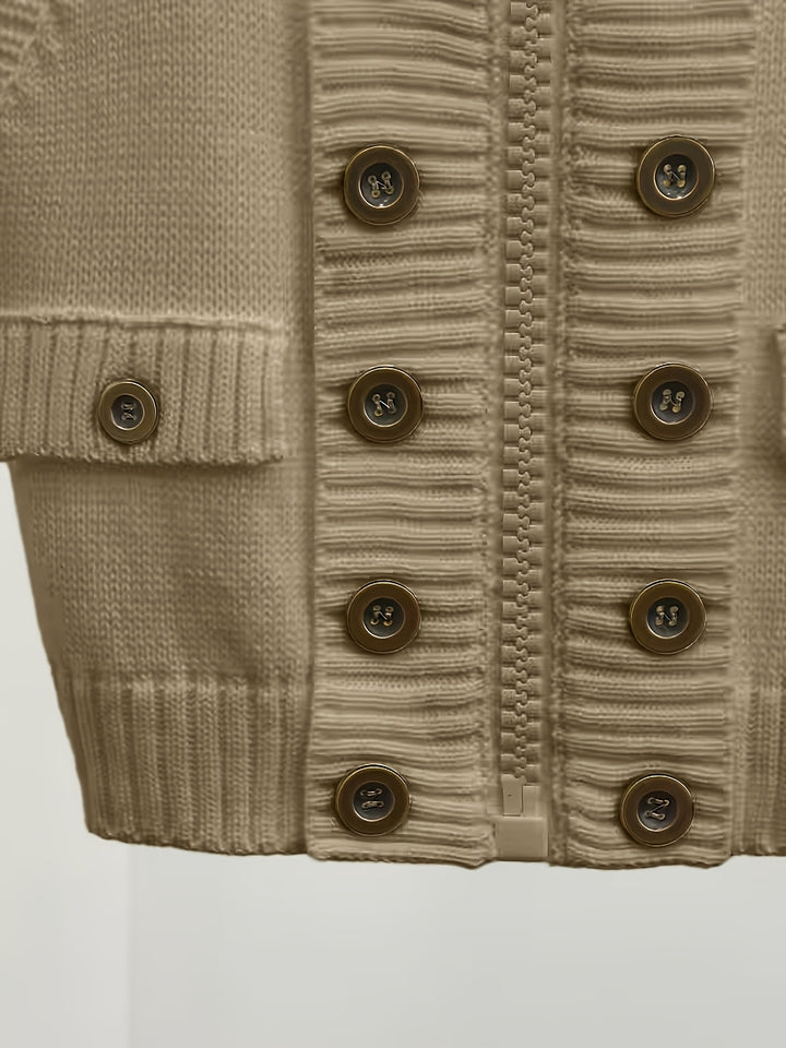 Marlon | Structured Zip-Front Vest