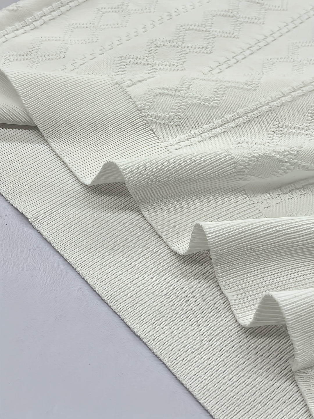 Damien | Textured Contrast-Collar Polo Shirt