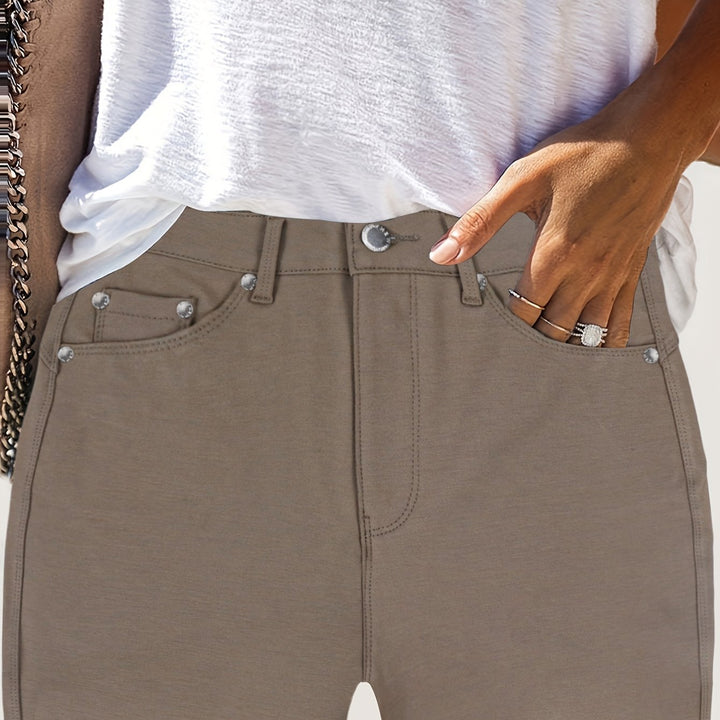 Faye | High-Waisted Skinny Jeans