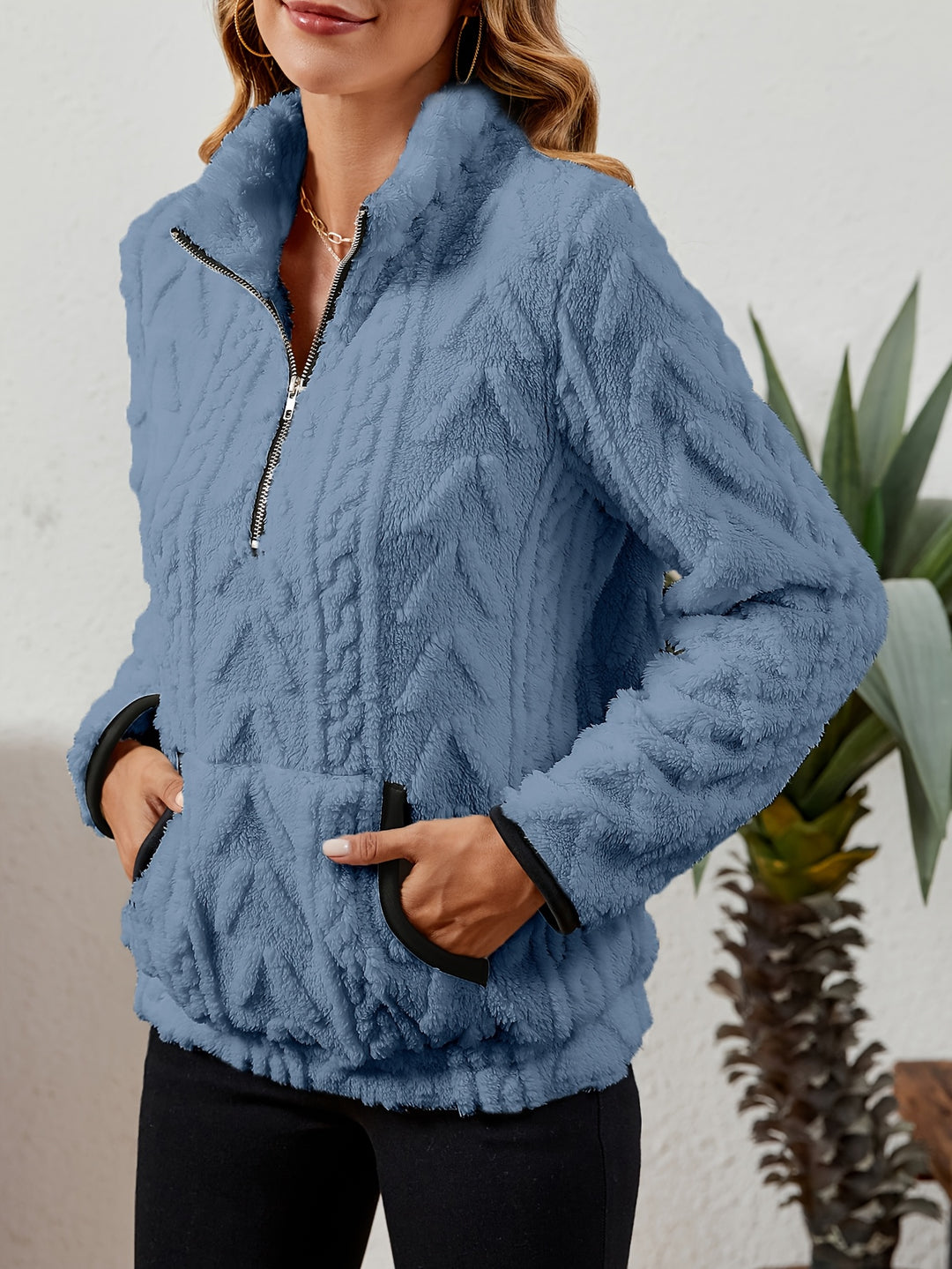 Regina | Cozy Half-Zip Pullover
