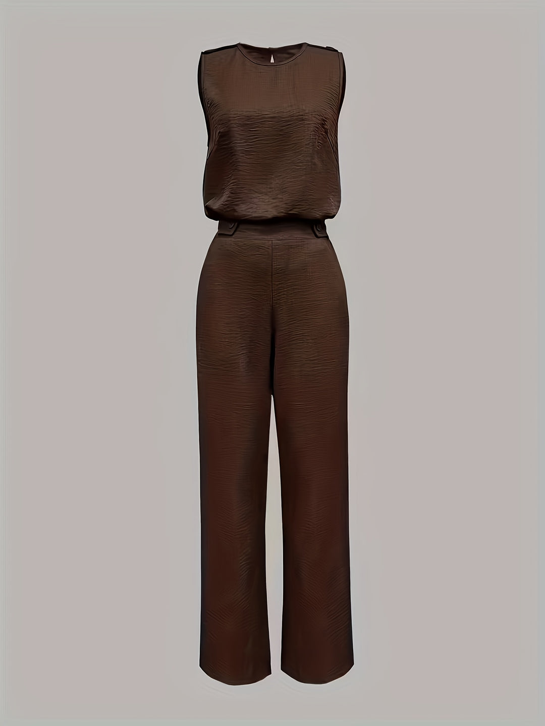 Rosanne | Refined Sleeveless Two-Piece Set