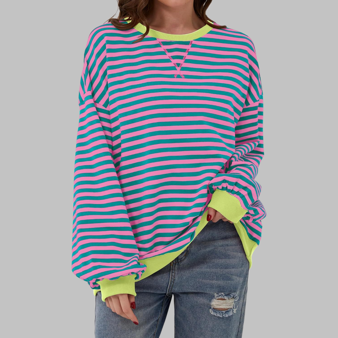 Chloe | Playful Striped Sweater