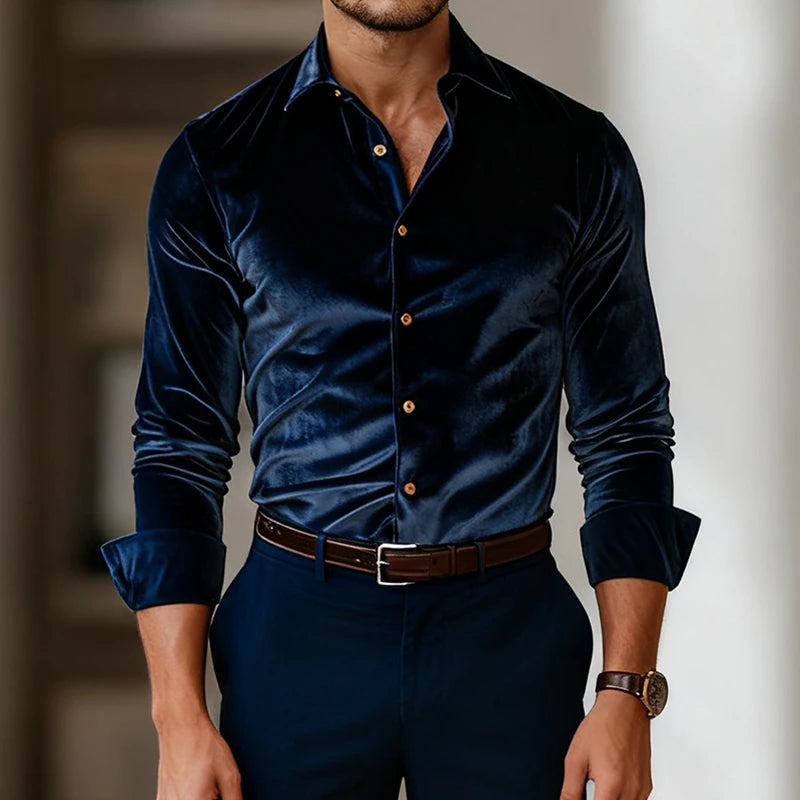 Reginald | Refined Evening Button Shirt