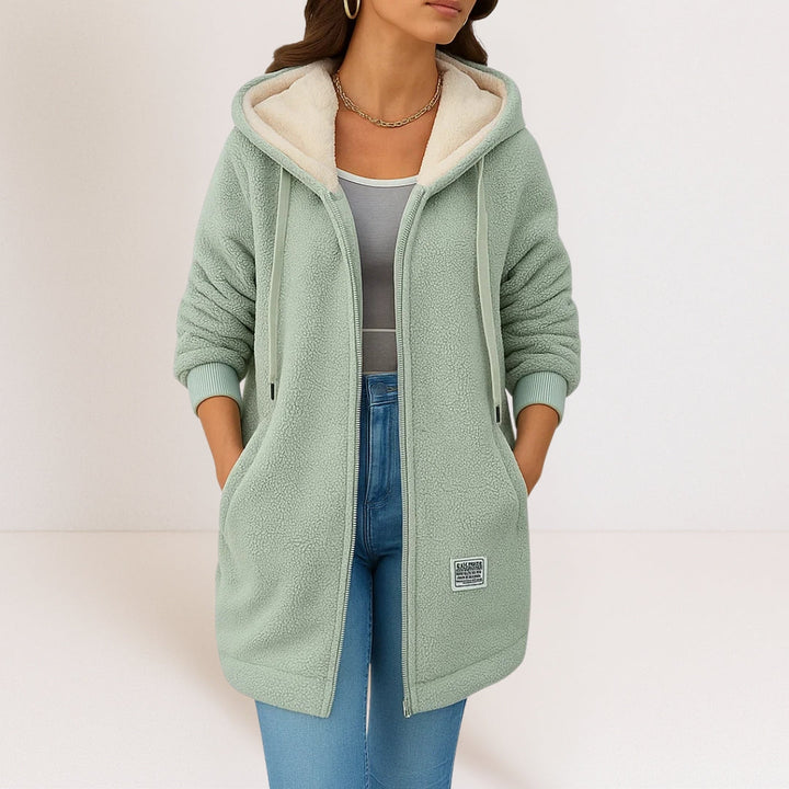 Marjorie | Cozy Hooded Zip-Up Jacket