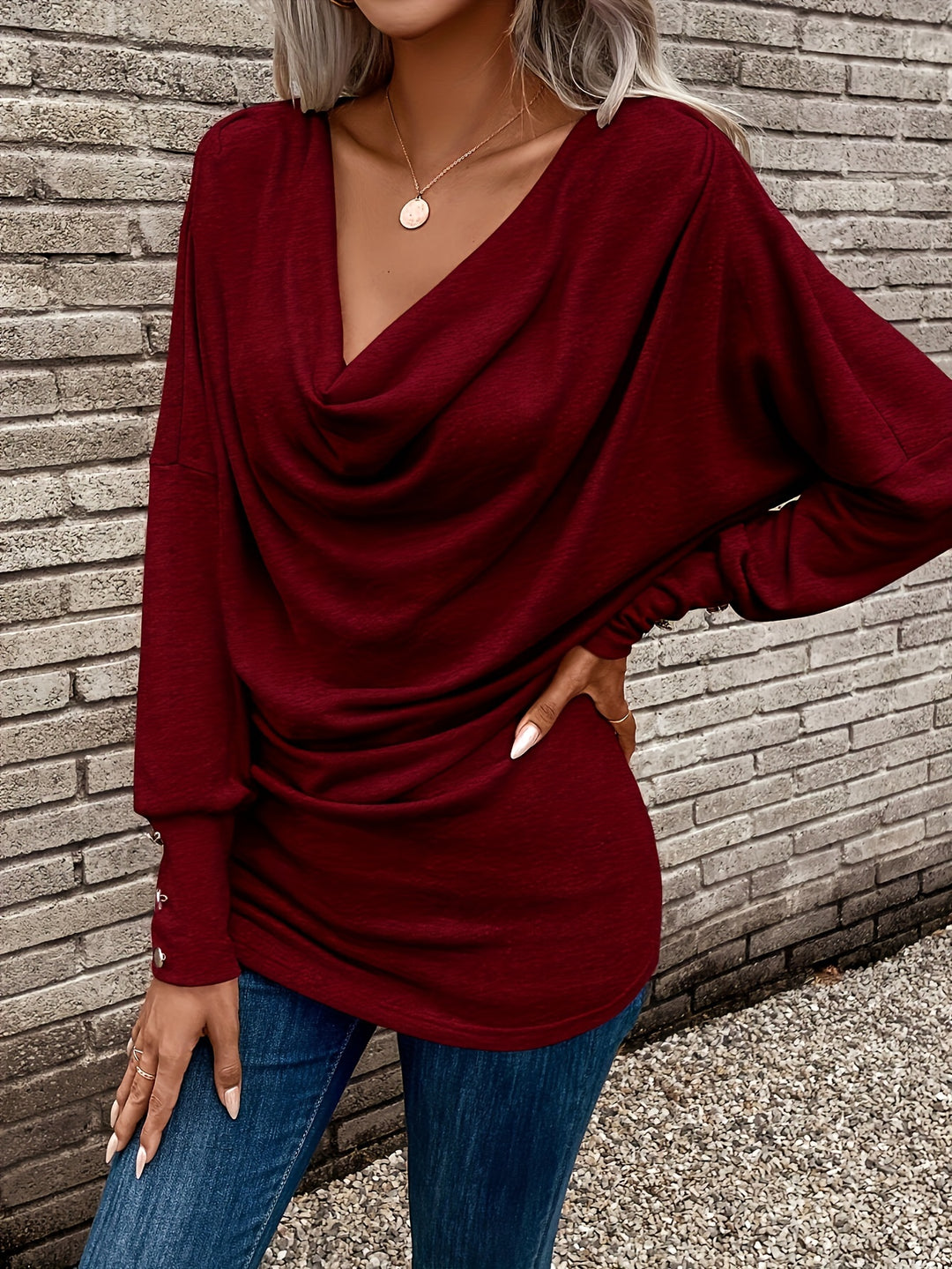 Penelope | Relaxed Everyday Long Sleeve Top