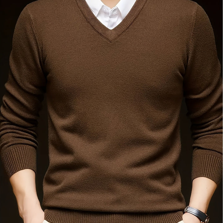 Alexander | Refined V-Neck Sweater