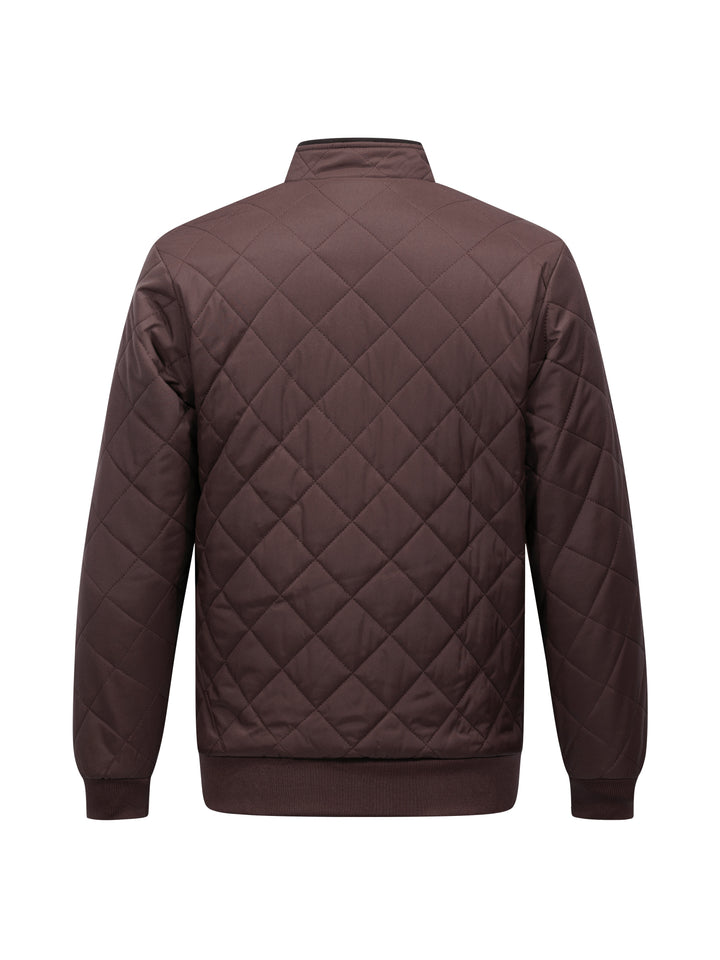 Winston | Quilted Fleece-Lined Bomber Jacket