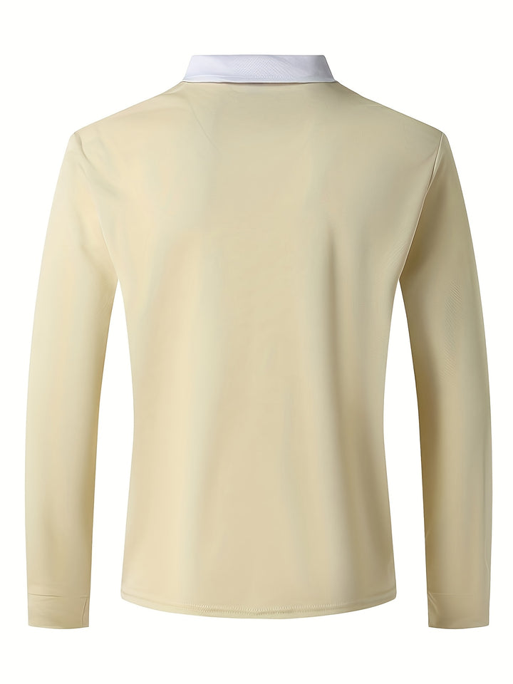 Fletcher | Refined Zip-Collar Polo Shirt