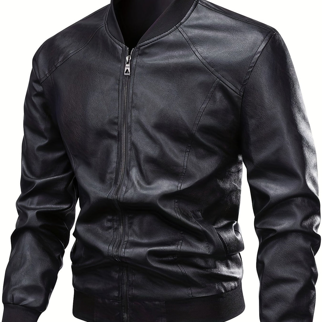 Anders | Sleek Zip-Up Bomber Jacket