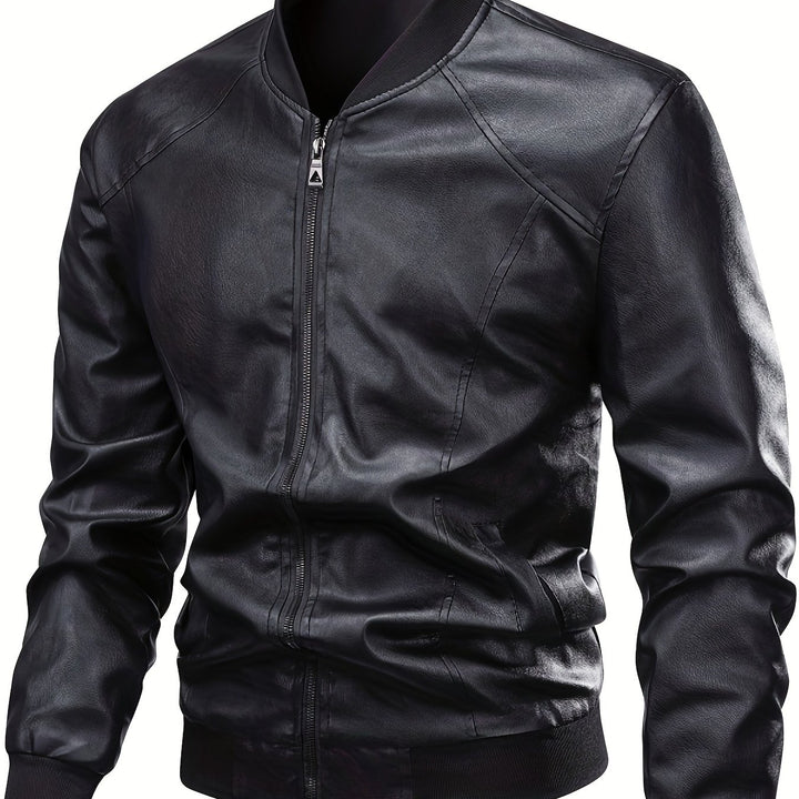 Anders | Sleek Zip-Up Bomber Jacket