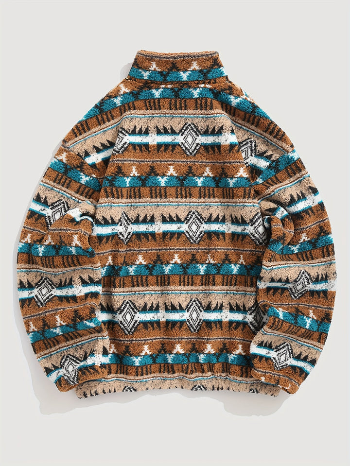 Cormac | Southwestern Quarter-Zip Pullover