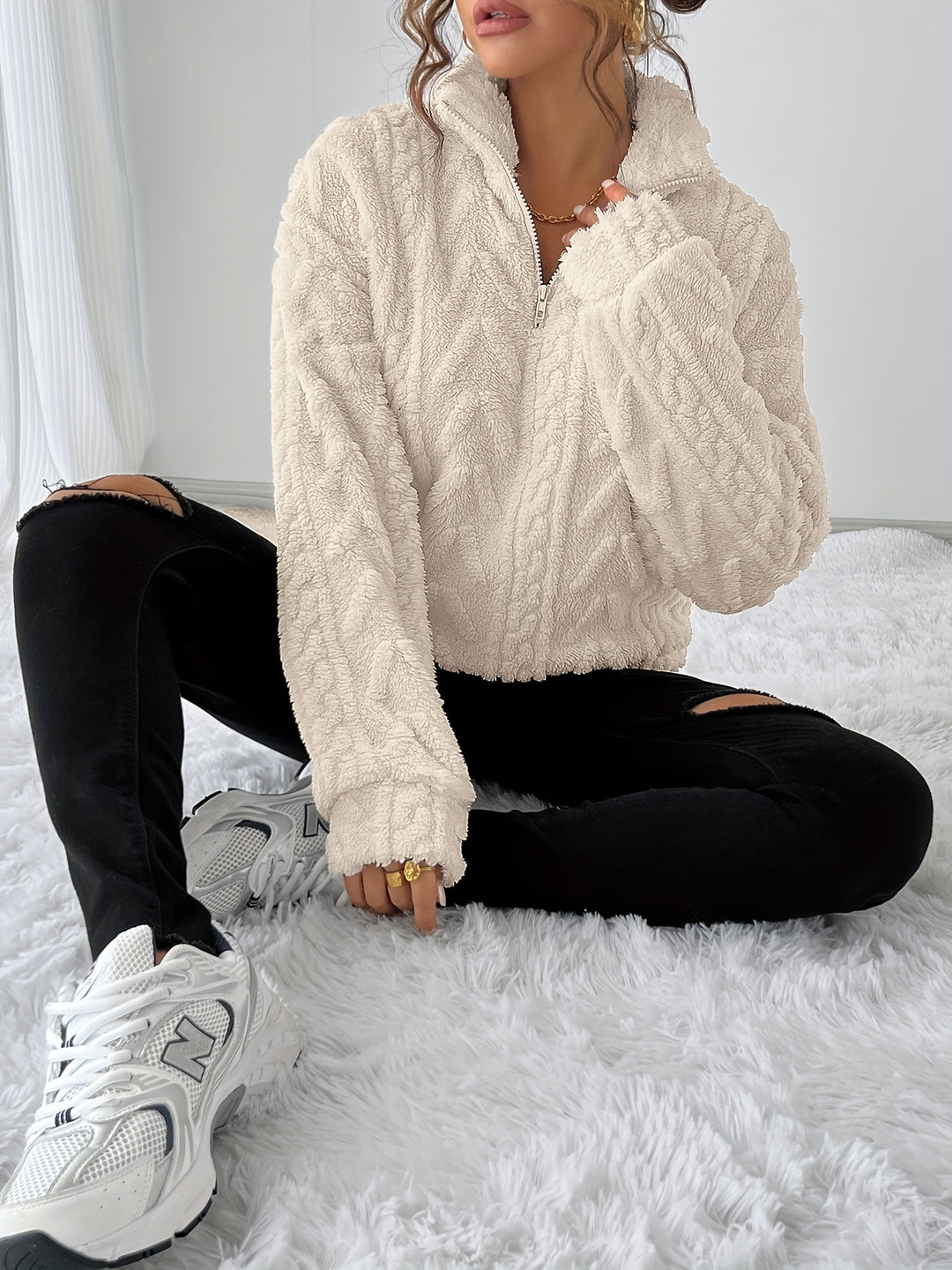 Felicity | Cozy Textured Pullover