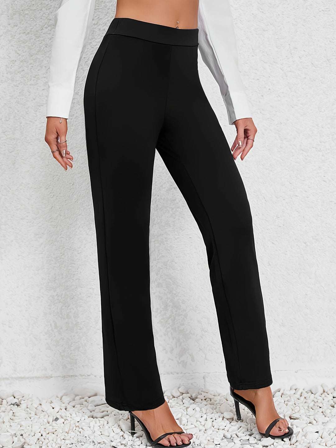 Beatrisa | Tailored Straight-Leg Pants
