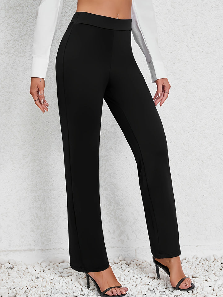 Beatrisa | Tailored Straight-Leg Pants