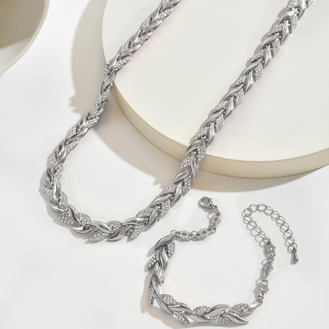 Emma | Crystal Fishtail Jewellery Set