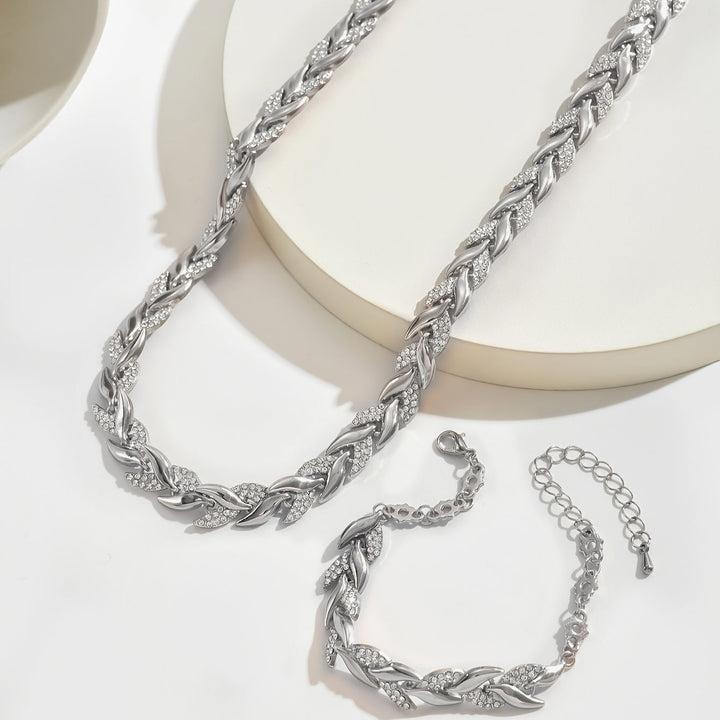 Emma | Crystal Fishtail Jewellery Set