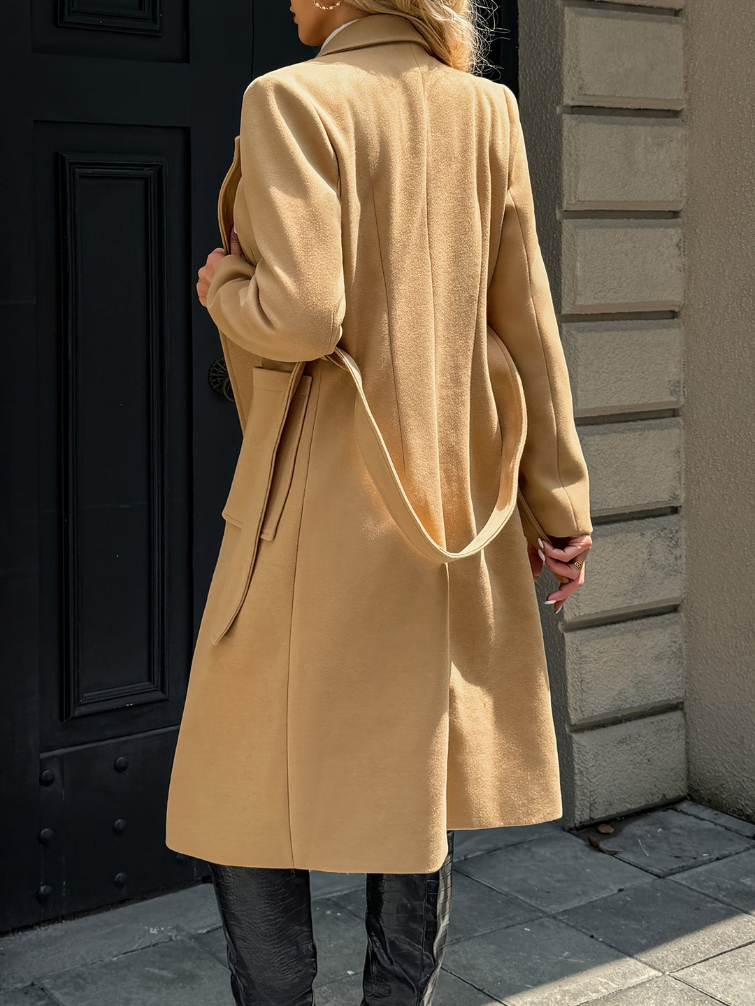 Loretta | Belted Longline Coat