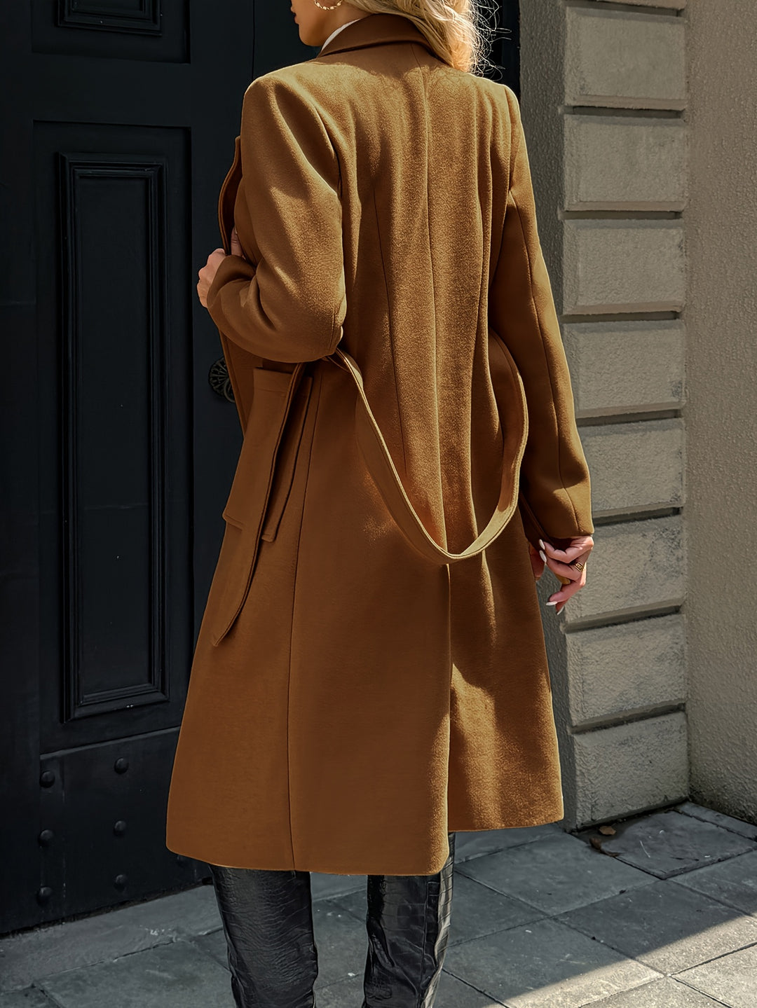 Loretta | Belted Longline Coat