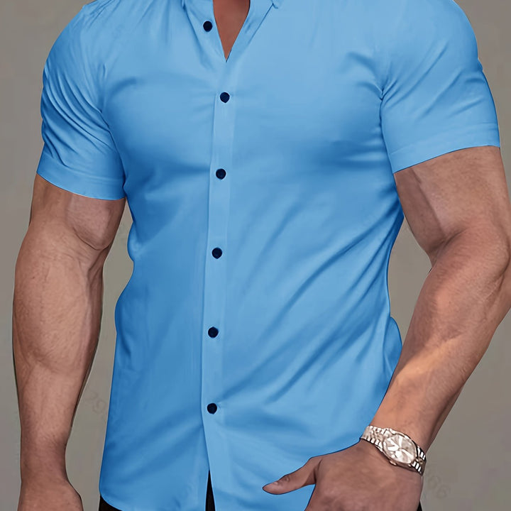 Lucas | Refined Short-Sleeve Button Shirt